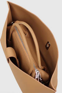 Bolsos Tote Elegantes de Cuero 100% Genuino para Damas, Resistentes al Agua, con Cierre, para Uso Diario, MOQ Bajo, Etiqueta Privada Personalizada, Todas las Temporadas - Product Image 3