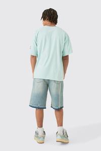 T-shirt pour homme en coton 100% de haute qualité, col rond, dernières tendances, respirant, tricoté, col arrondi, personnalisable, coupe classique - Product Image 5