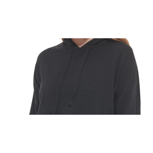 Calvin Klein Jeans Top da donna X-Large in maglia con cappuccio e maniche a campana nero - Product Image 2