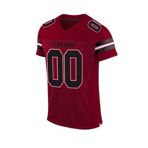 Maillot de football américain respirant à séchage rapide fabriqué au Pakistan Impression de logo personnalisé Style à couper le souffle Ensemble grande taille - Product Image 5