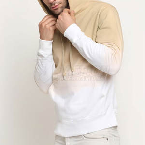 2025 Sudaderas con capucha al por mayor de fábrica Logotipo personalizado Basics Hombres Sudaderas con capucha Poliéster Color Contraste Sudaderas con capucha para hombres - Product Image 3
