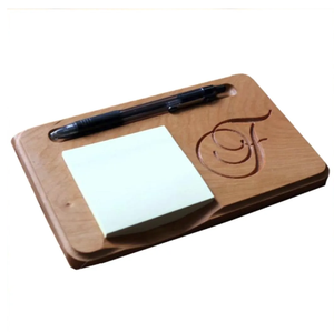 Thiết Kế Hiện Đại Gỗ Lưu Ý Chủ Chú Ý Lưu Ý Tùy Chỉnh Mới Thủ Công Mỹ Nghệ Gỗ Chủ Sở Hữu Quà Tặng Cho Giáo Viên Ngày Lưu Ý Pad Chủ - Product Image 5