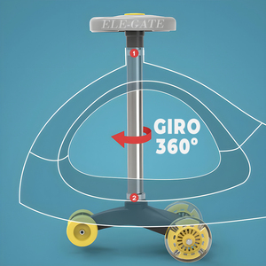 Divertente e Sicuro Gioco Auto-Twister per Bambini con Quattro Ruote - Product Image 4