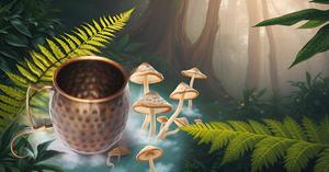 Tasse en cuivre design martelé unique Moscow Mule avec poignée en laiton pour café ou bière au gingembre Tasse cadeau artisanale - Product Image 3