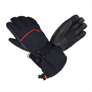 La mejor tarifa Guantes de invierno de alta calidad duradera para hombres Guantes de esquí impermeables a prueba de viento Cuero de alta calidad Cálido para la nieve del invierno - Product Image 4