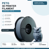 Filament PETG mat en gros, directement de l'usine, pour une impression stable à haute vitesse, emballage en vrac, support OEM