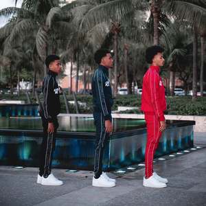 2025 hombres gimnasio Fitness Tech polar transpirable dos piezas deportes chándal 100% algodón Jogging traje para invierno pista servicio OEM - Product Image 2