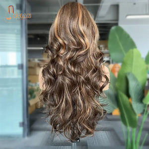 Pelucas delanteras de encaje 13*4/5*6 Peluca de encaje sin pegamento Pelucas prearrancadas de cabello humano para mujeres con nudos blanqueados - Product Image 2