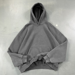 Nouveaux sweats à capuche oversize pour hommes, personnalisables, respirants, 100% coton, impression de votre logo de marque, anti-boulochage, polaire, pull-over, 2 pièces - Product Image 5