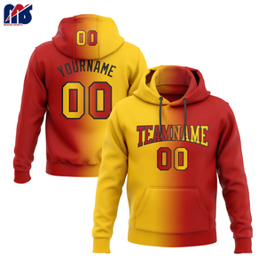 Sudadera con capucha sublimada de la mejor calidad personalizada para su equipo de club con nombre y número de Jugador - Product Image 3