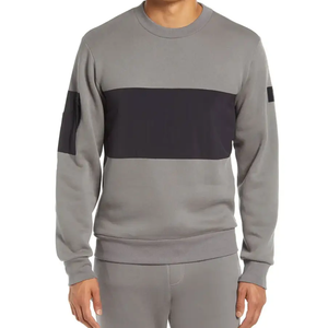 Custom Pullover Crew Neck 100% Cotton <b>Men</b> Sweatshirt <b>Top</b> Selling Winter Style <b>Men</b> Sweatshirt - Product Image 6