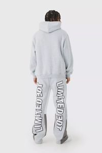 ชุดวอร์มแบบสวมหัวพิมพ์ลายหัวใจบ็อกซี่ชุดวอร์มแบบลำลองระบายอากาศได้คุณภาพสูง - Product Image 2