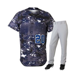 Acheter OEM ODM séchage rapide personnalisé imprimé équipe nom numéro évacuation de l'humidité respirant collège baseball uniformes ensembles - Product Image 1