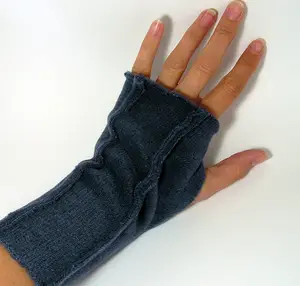 Модные женские летние джинсовые перчатки с половинками пальцев дышащие перчатки для рук
