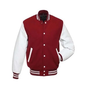 Men's <b>Varsity</b> <b>Jackets</b> Wholesale Price Custom Logo <b>Plain</b> Letterman <b>Varsity</b> Winter <b>Jacket</b> For Men - Product Image 5