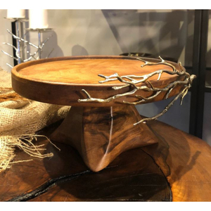 New Antique Rectangle Shape Table Decorative <b>Wooden</b> <b>Cake</b> Stand for Kitchen Accessories Tools Wedding <b>Cake</b> Display Stand for Sale - Product Image 6