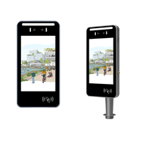 Thinmoo Android 11, Pantalla Táctil Full HD de 8 Pulgadas, Resistente al Agua, Reconocimiento Facial, POE, Control de Acceso para Exteriores, Aplicación Personalizada, Nube, Local