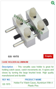 Case Holder Aluminio GS 1975 Para Herramientas de Joyería-Herramientas de Joyería - Product Image 2