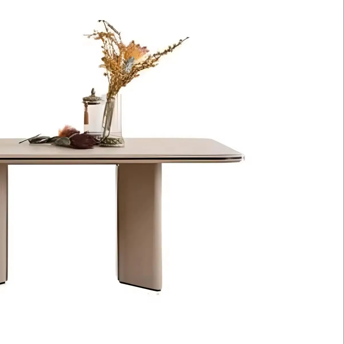 식당 현대 식탁 디자이너 나무 테이블 고급스러운 우아한 가구