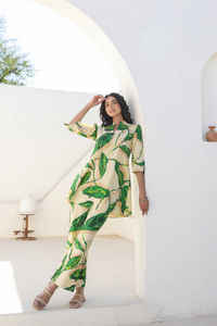 Ensemble de cordons d'été pour femmes, disponible en vrac, fournisseur indien, prix abordable, ensemble de cordons en tissu de coton pur avec impression numérique - Product Image 4