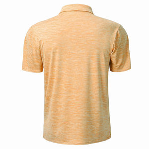 Polo pour homme en polyester, fabrication pakistanaise, confortable, couleur unie, design unique, anti-froissement, vêtement de golf - Product Image 5