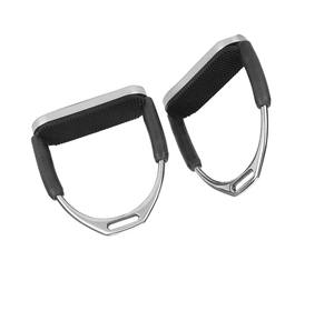 Estribos de aluminio para montar a caballo, empuñadura de seguridad ligera, Base ancha ajustable, Exportación OEM de fábrica, novedad - Product Image 5
