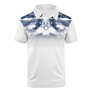 เสื้อโปโลสำหรับผู้ชายขนาดใหญ่พิเศษผ้าคอตตอนโพลีเอสเตอร์แห้งเร็วสไตล์ลำลองผ้าเจอร์สีพื้นบริการ OEM โลโก้ตามสั่ง - Product Image 6