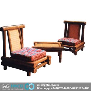 Venta al por mayor de juegos de sofás de bambú de alta calidad a precios al por mayor desde Vietnam - Product Image 3