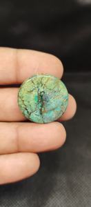 Turquesa Tibetana 100% Natural, Precio al por Mayor, Lote de Cabujes de Turquesa Tibetana Hechos a Mano para la Fabricación de Joyas - Product Image 5