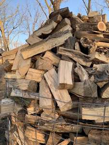 Bûches de bois de chauffage en chêne européen de qualité supérieure, séchées au four, 20 kg, pour poêles à bois, foyers, braseros, prêtes à brûler à 100% - Product Image 2