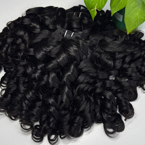 Suministro Directo de Cabello Humano Ondulado Camboyano, Paquetes de Cabello Virgen de Color Natural con Puntas Gruesas para Compradores al por Mayor - Product Image 6