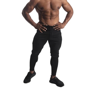 Pantalones rectos de algodón con cintura elástica y pierna recta para hombre, último estilo, a rayas curvas, impresión personalizada, cintura baja, tela de calidad pura - Product Image 1