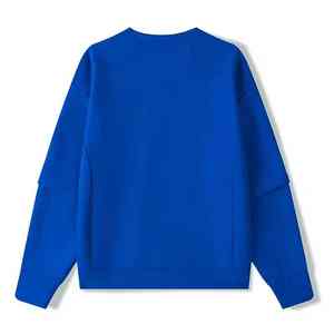 Sudaderas de Hombre Lisas de Alta Calidad OEM, Sudaderas de Manga Larga con Logotipo Personalizado Estampado, Sudaderas con Cuello Redondo - Product Image 2