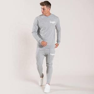 Nouveau sweat à capuche à manches longues pour hommes vente en gros de qualité originale basiques 100% coton survêtements pour hommes ensemble de pulls embellis - Product Image 4