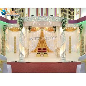 งานแต่งงานกลางแจ้งสถานที่จัดงานแต่งงานทำจากคริสตัลแมนเด็บคริสตัลคู่บารมีของสหรัฐอเมริกา - Product Image 1