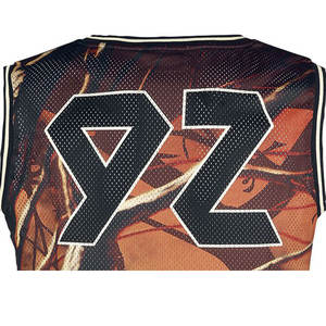 Débardeur sans manches pour hommes en coton/polyester doux et extensible respirant à séchage rapide logo de couleur personnalisable pour les entraînements de course à pied - Product Image 4