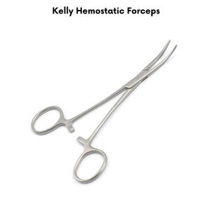 Pinzas KELLY de Acero Inoxidable de 6 Pulgadas |   Recto Curvo |   Instrumentos Quirúrgicos Manuales |   Debonairii Dii-AI108 Clase II - Product Image 2