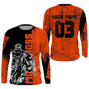 Long Sleeves Cycling Jersey Motocross <b>Shirts</b> Custom Logo Pattern Men <b>T</b>-<b>shirt</b> Mountain Bike Cycling Clothes <b>Motorcycle</b> Jersey - Product Image 1
