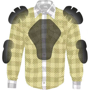 Chemise de motard personnalisée en coton, légère, respirante, à séchage rapide, de protection pour la conduite à moto, confortable et durable - Product Image 2