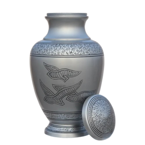 Urne de crémation de style américain de haute qualité avec un design de fleurs unique pour garder les cendres de vos proches - Product Image 6