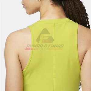Débardeur décontracté pour femme de haute qualité, doux, respirant, à séchage rapide, en coton, pour le sport et la course, avec logo personnalisable, vente en gros par lots - Product Image 5