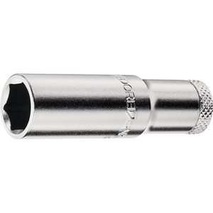 Clé à douille longue GEDORE 20 L 1/4'' à 6 pans avec largeur de clé de 8 mm et longueur de 50 mm - Product Image 1