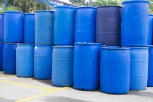 Fûts cylindriques en plastique HDPE de qualité alimentaire, à ouverture supérieure, hermétiques, non toxiques, recyclables, durables, pour le stockage de liquides chimiques et de savon - Product Image 6