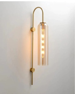 Modern American Wall Lamp Iron <b>Frame</b> LED Wall Lamp Dimmable for Living Room Bedroom Hotel & Restaurant Decor - Product Image 5