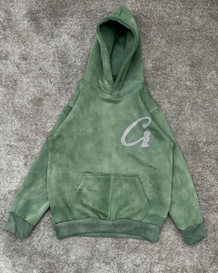 Ensemble XXL de qualité supérieure, 100% coton, imprimé délavé à l'acide, respirant, séchage rapide, lourd, écologique, tendance, durable - Product Image 2