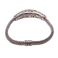 Pulsera de Plata de Ley 925 con Topacio Azul Facetado, Joyería Bohemia Minimalista de Moda para Regalo, Precio al por Mayor