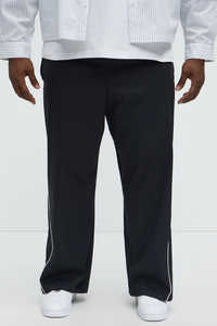 Pantalons Baggy Vintage en Toile Personnalisés en Gros, Noir, 100% Polyester, Haute Qualité, Service Personnalisé OEM, Coupe-Vent - Product Image 2