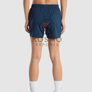 Pantalones cortos de gimnasio de entrenamiento 2 en 1 para hombre, capa deportiva de patrón sólido con pantalones cortos para correr de doble capa, servicio OEM disponible - Product Image 2