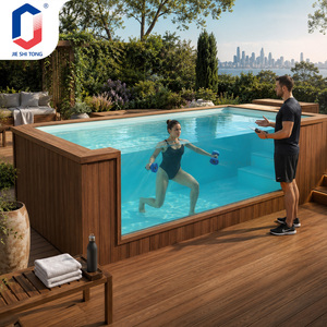 Large Deep Swimming <b>Pool</b> Fiberglass Diving Training <b>Pool</b> with Transparent Acrylic Window <b>pool</b> - Product Image 3