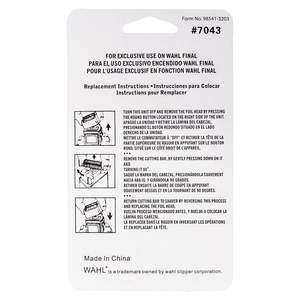 Juego de Láminas y Cuchillas de Repuesto para Afeitadora Eléctrica USB, Doble Cuchilla para un Afeitado Ultra Cercano de Cara y Cuerpo, Lavable - Product Image 1